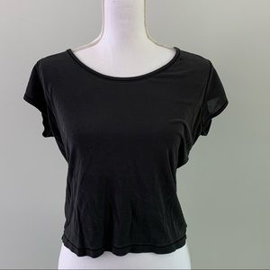 vintage dark grey “Clavin Klein” thin babydoll tee